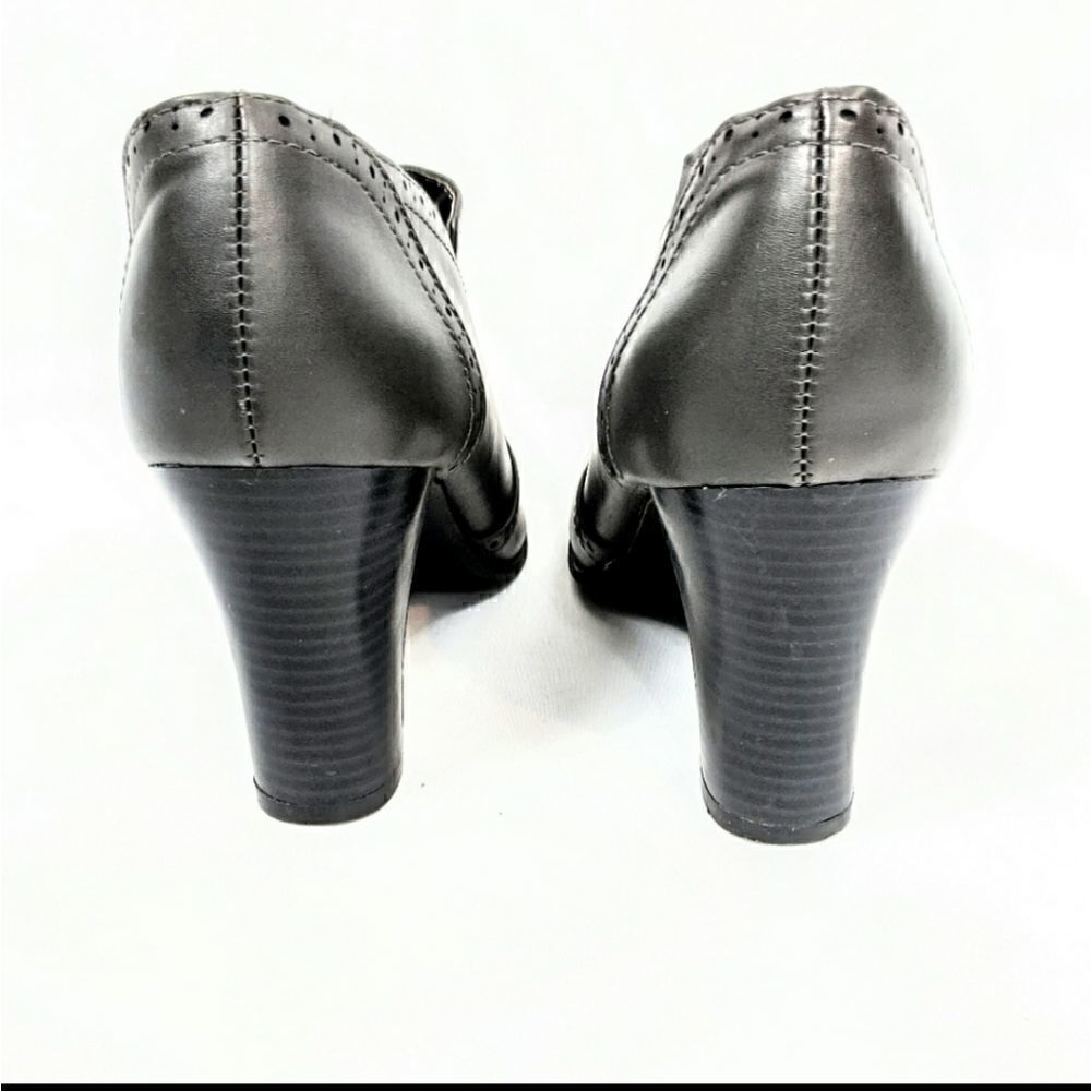 Rialto Nora Heeled Shoe Booties In Grey 8.5 - Picture 5 of 8